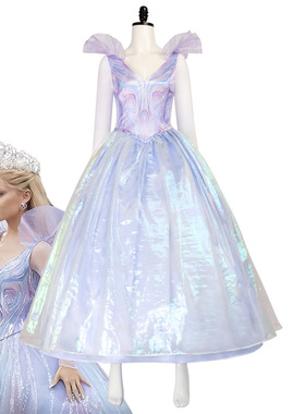 Glinda葛琳达cos服 电影魔法坏女巫2女装长裙cosplay连衣裙现货