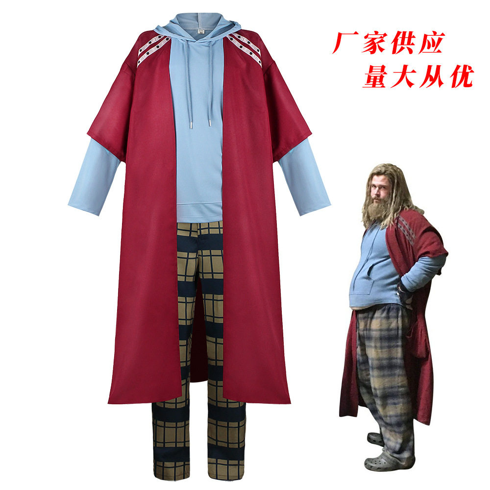 复仇者4cosplay终局之战 Thor雷神托尔套装万圣节成人男装cos服装