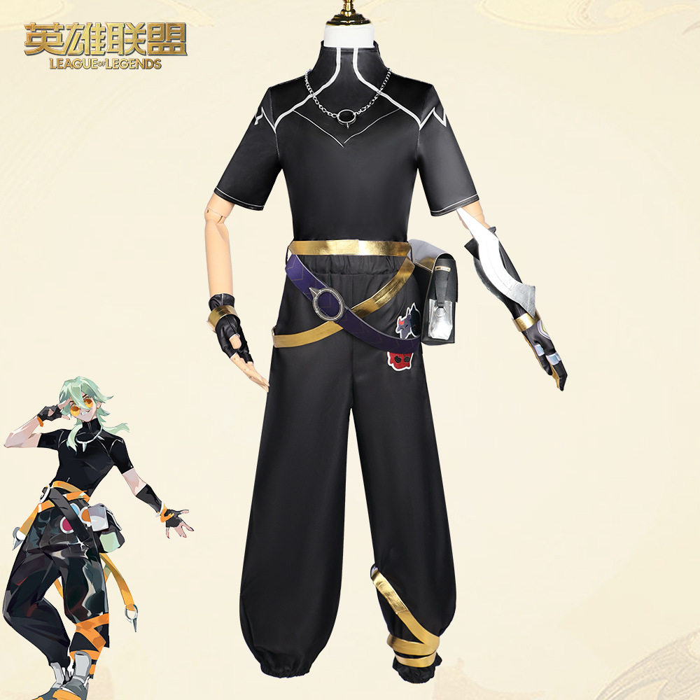 英雄联盟cos服二次元cosplay动漫服英雄LOL心之钢EZ伊泽瑞尔cos服