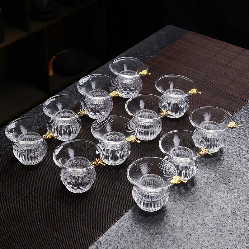 玻璃茶漏过滤网茶滤茶叶过滤器公道杯漏网滤网泡茶茶具配件滤茶器