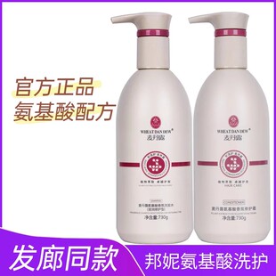 麦丹露氨基酸洗发水正品旗舰店洗发露控油蓬松改善毛躁修护受损