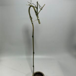 龙挂香倒流香竹架香插竹子实心竹小洞原材料玉竹手工制作布景装饰