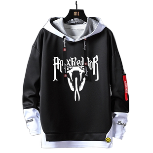 美国职业摔跤毒蛇RKO奥顿兰迪周边连帽卫衣男女休闲外套飘带上衣