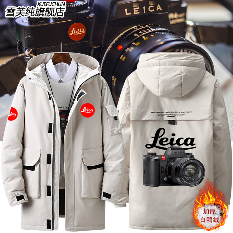 徕卡文化衫leica相机衣服摄影师工作服外套定制印字LOGO羽绒服男