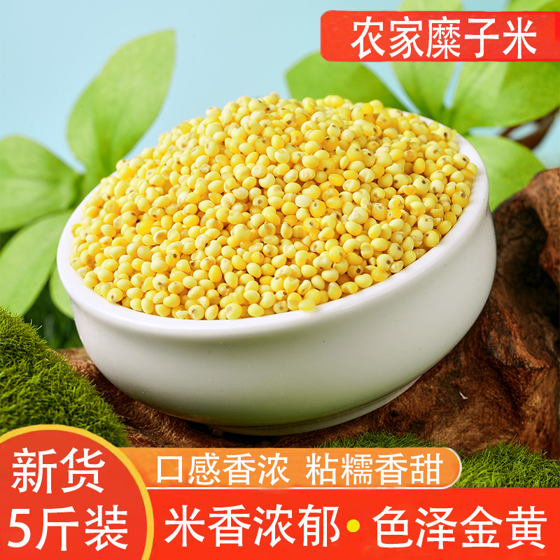 糜子米农家自产大黄米煮粥优质米