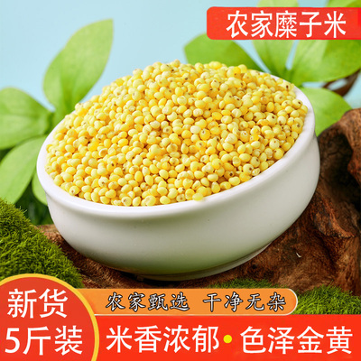 糜子米农家自产大黄米煮粥优质米