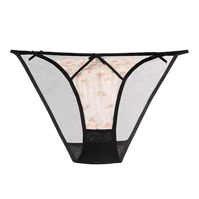 【半透轻纱】蕾丝性感内裤女生夏