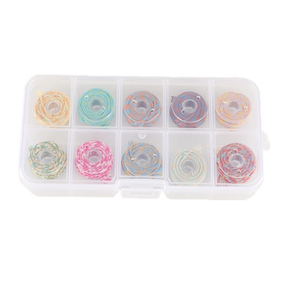 盒装藏式手搓棉线星月菩提专用文玩线绳手串无弹力串珠手工编织绳