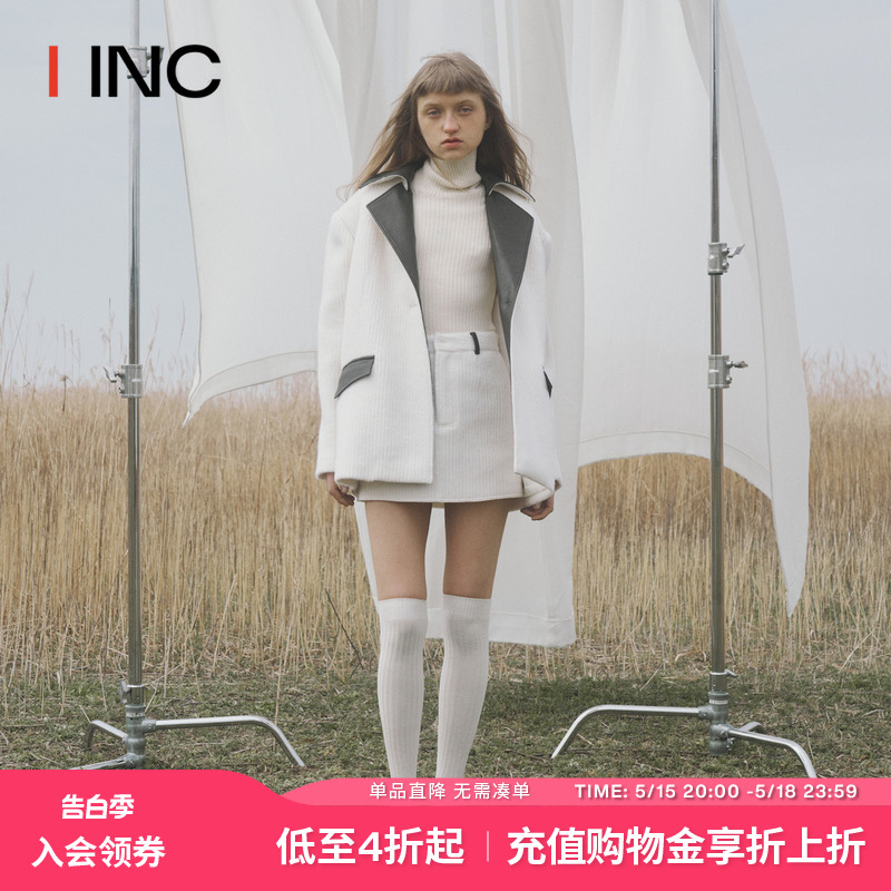 【PSEUDO POEMS 设计师品牌】IINC 23AW撞色西装外套女 女装/女士精品 西装 原图主图