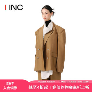 【YCH 设计师品牌】IINC 23FW拆卸式西装长袖短款外套上衣女
