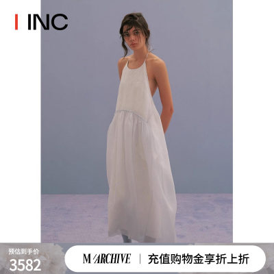 MARCHEN 24夏季新款吊带镜中影连衣裙女张婧仪同款  IINCBOUTIQUE