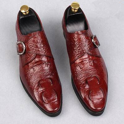 Business Leather Shoes Men Formal Shoes Plus Size 男大码PU鞋