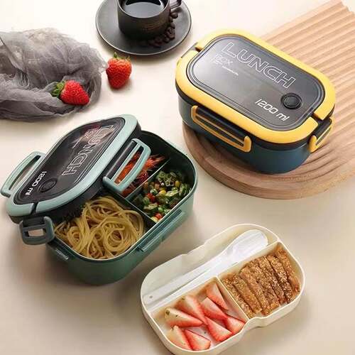 Microwave food fruit storage box container lunch student