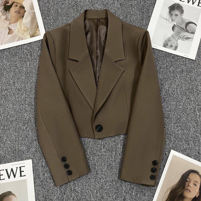 2024spring women short design fashion jackets ladies blazers