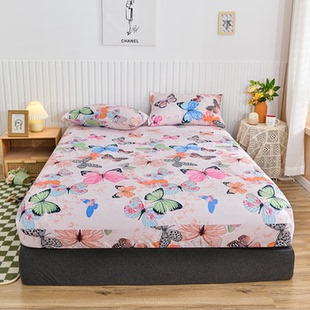 soft bedsheet fitted sheet mattress topper cover protector