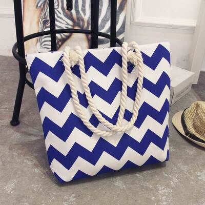 Women Canva Handbag Ladies Printing Shoulder Bag 帆布单肩包