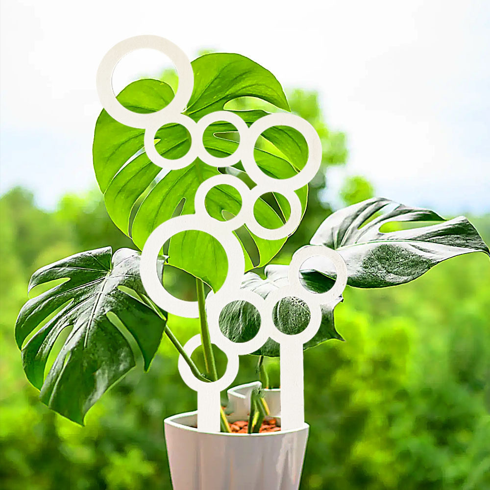 现货欧式木制植物攀爬架蜂窝支架户外园艺绿植固定支撑杆花园装饰