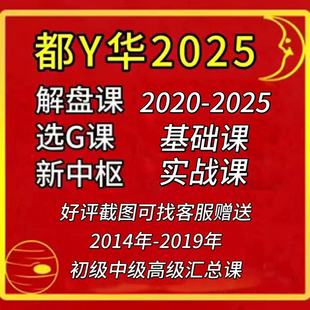 都Y华2025年都业DYH中枢理论战法+周三选股+每日解盘+收评更新中