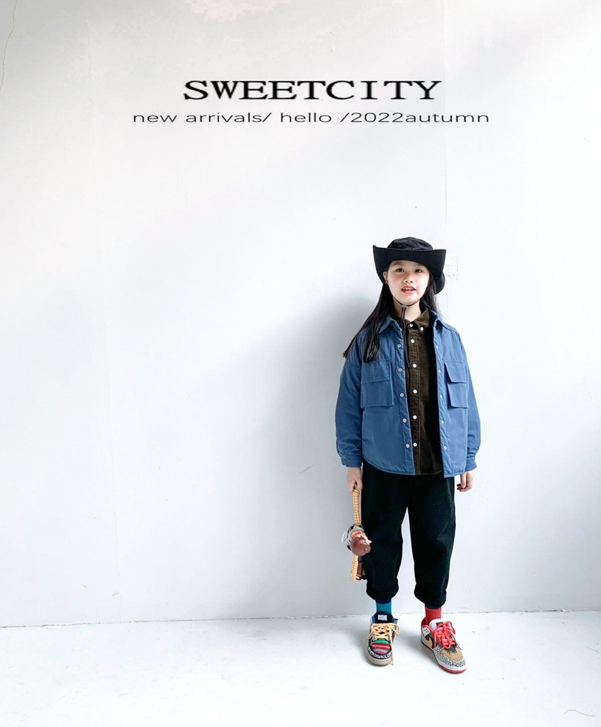 厚冬季棉服翻领日系儿童