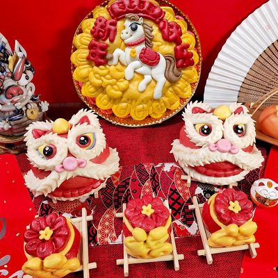 2026年山东花馍过年大馒头花饽饽