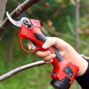 中村一郎电动修枝剪果树修枝剪充电式强力园林锂电剪刀粗枝剪专用