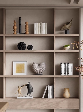 中古侘寂风壁龛装饰品