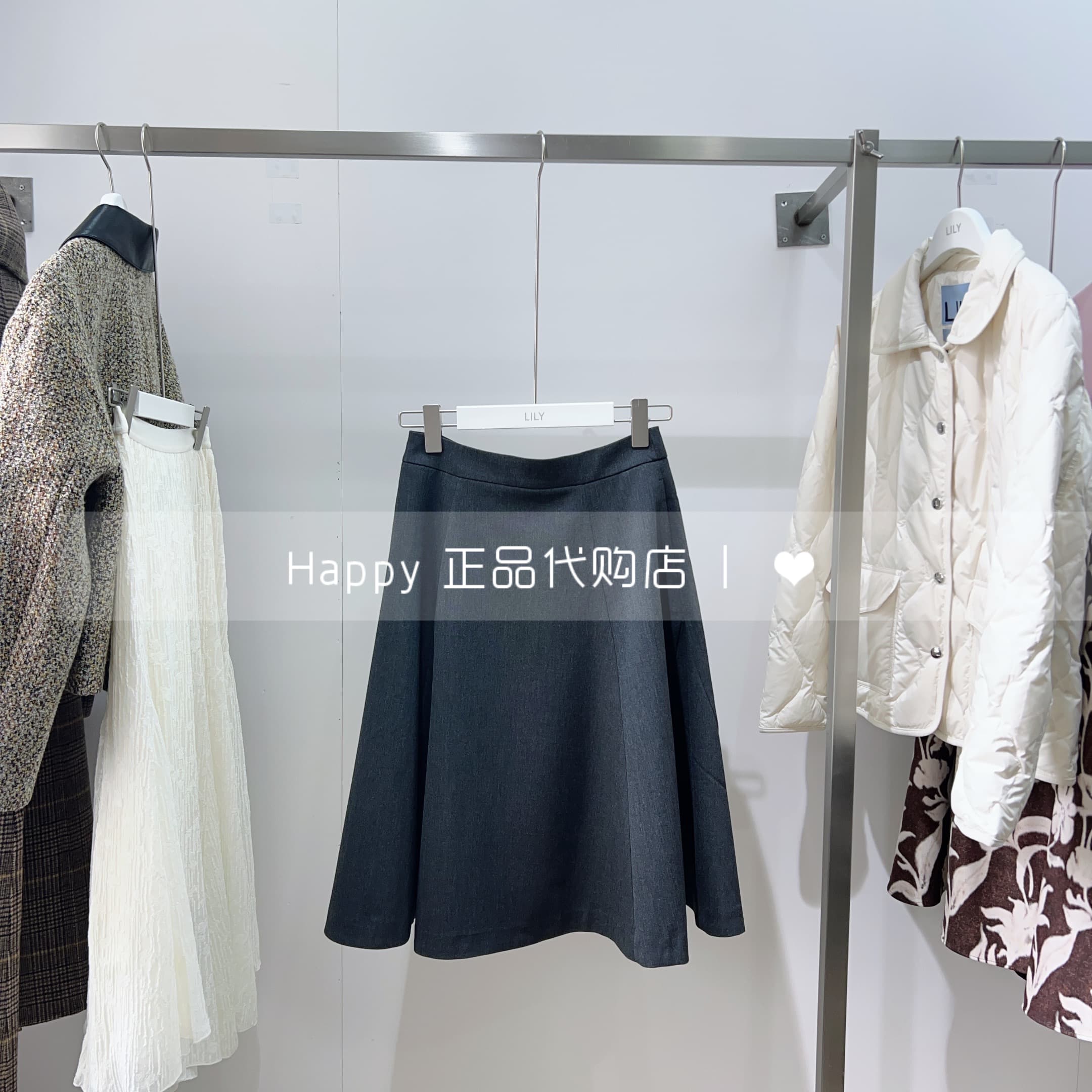 125409C6914休闲百搭简约半身裙