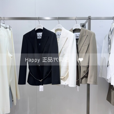 LILY丽丽直筒百搭西装外套