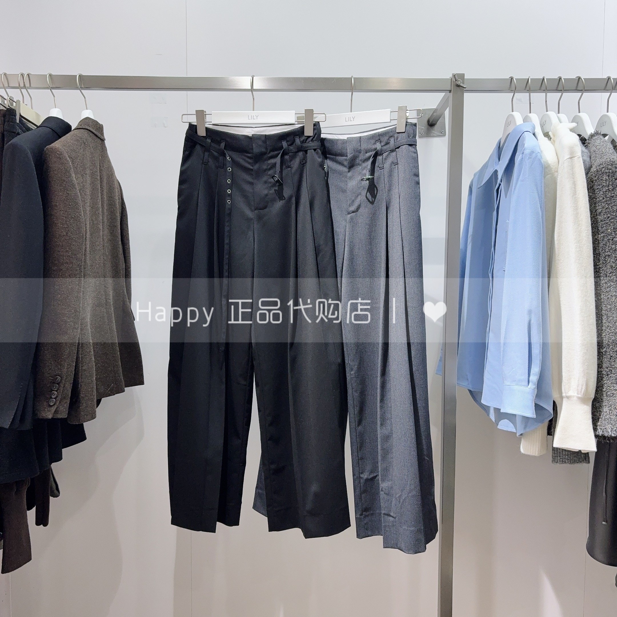 25年冬新款LILY丽丽国内代购125430C5239两色休闲阔腿型百搭长裤,女装/女士精品,休闲裤,淘宝优惠券,粉丝福利购,淘宝优惠卷