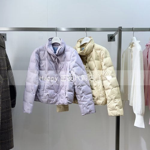 LILY丽丽国内代购百搭短款羽绒服