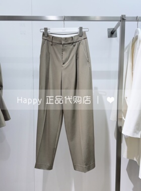 26年春新款LILY丽丽国内代购126140C5131显瘦气质休闲直筒西装裤