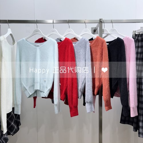 LILY/丽丽宽松长袖套头针织衫