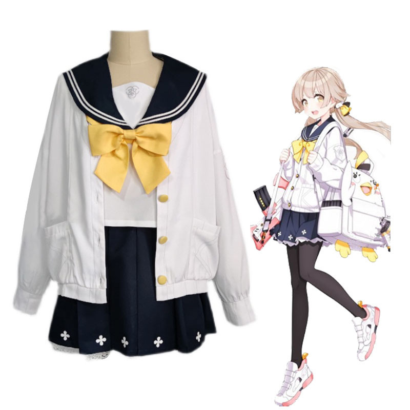 碧蓝档案cos服日步美水手制服游戏碧蓝档案cosplay动漫表演服万圣