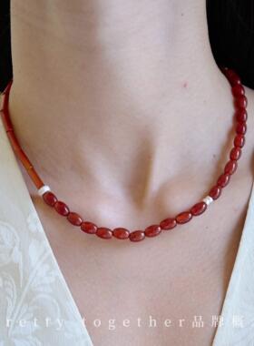 红玛瑙-哑光纯银高级原创系列