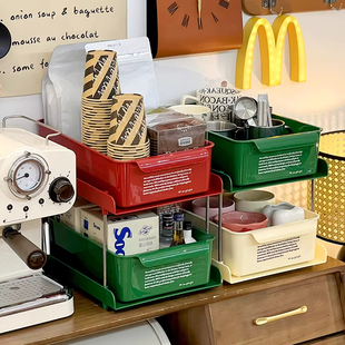 柜子里收纳神器下水槽置物架洗漱台抽拉式柜子下多层抽屉收纳