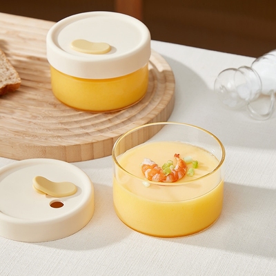 保鲜盒玻璃饭盒微波炉加热专用饭盒密封玻璃碗水果便当盒便携餐盒