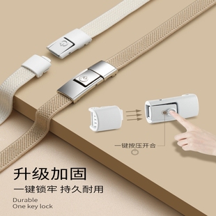 鞋扣卡扣配件懒人鞋带扣头固定神器免系锁扣按扣夹子鞋带头扁平封