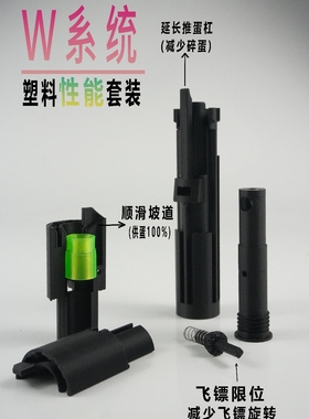 路西法A1/A3 库拜莱N18/P18M飞机补件 激光补件 HK416A5