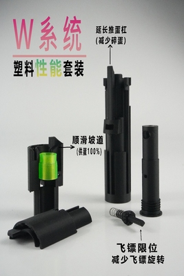 路西法A1/A3 库拜莱N18/P18M飞机补件 激光补件 HK416A5