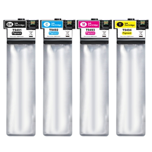 爱普生C5290A墨盒适用Epson c5790a墨盒T9481 9491黑彩打印机墨水WF-5790墨袋T9501 T6716xl四色连供墨水盒