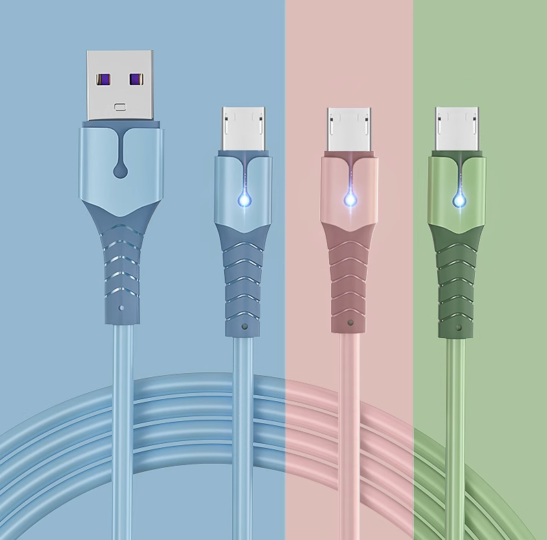 适用苹果14发光数据线iPhone13手机充电线器12promax三合一硅胶安