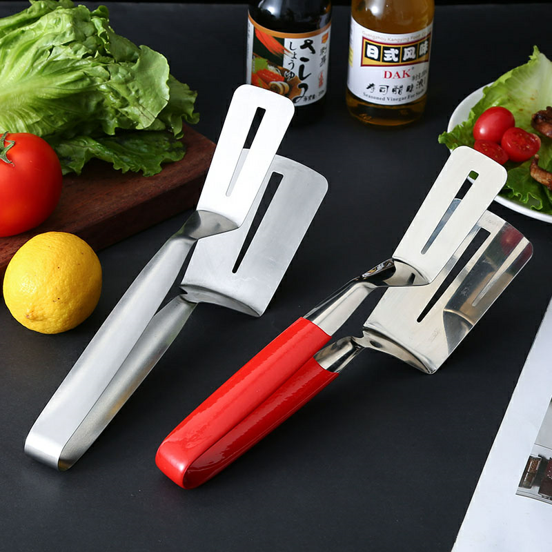 不锈钢煎鱼铲子夹子翻鱼铲炸鱼神