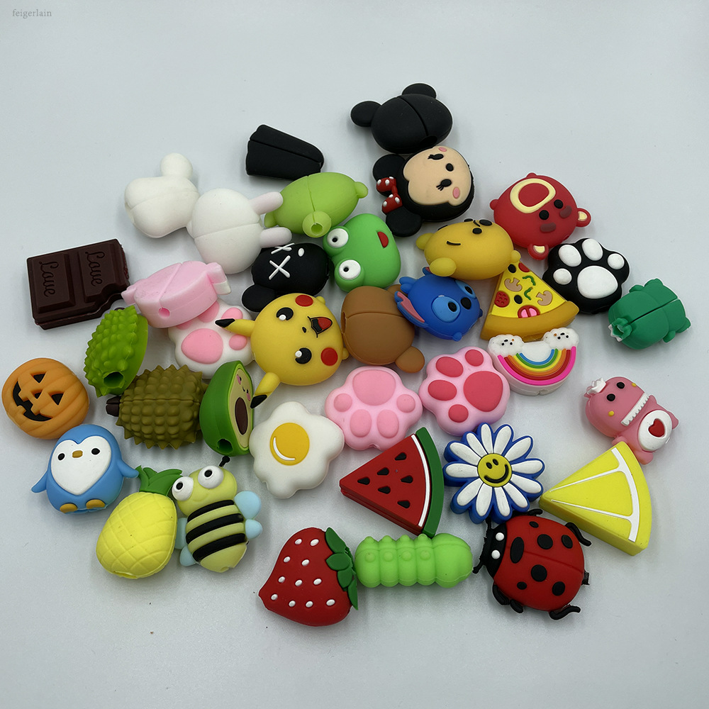 创意IP手机数据线防折断理线器保