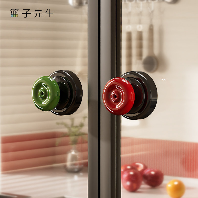吸盘香薰拉手家用免打孔橱柜手柄推拉移门扶手卫生间抽屉柜门把手,住宅家具,拉手,淘宝优惠券,粉丝福利购,淘宝优惠卷