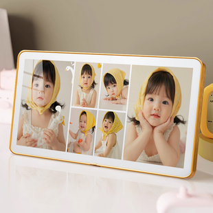 儿童照片定制相框摆台冲印婴儿相片制作相册宝宝满月周岁相框定制