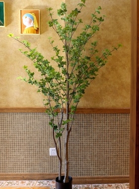 高仿真植物落地店铺家居布景装饰