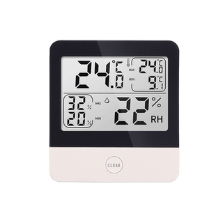 电子温度计湿度计可过检带校准证书计量高精度工业药房留言温度表