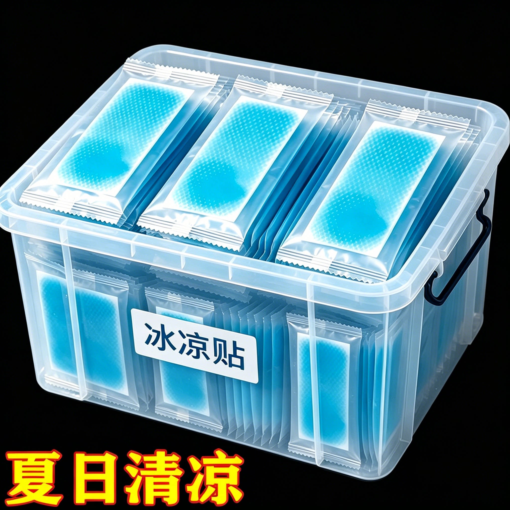冰凉贴夏季降温神器学生军训散热