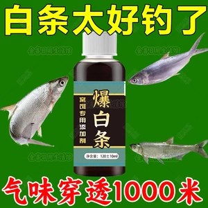 专钓白条鱼小药野钓白条餐条翘嘴马口鱼食促食剂窝料添加剂开口剂