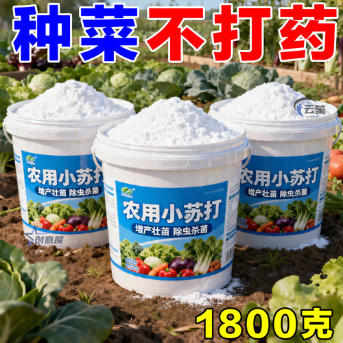 小苏打【除虫增产壮苗】预防虫害